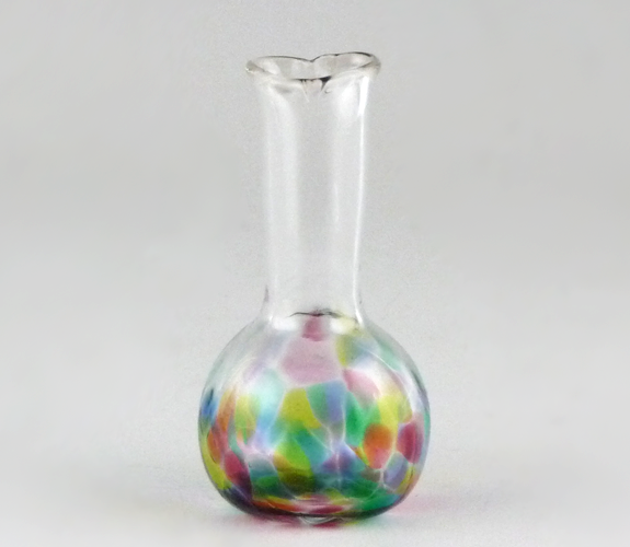 Henrietta Glass- blown glass vase